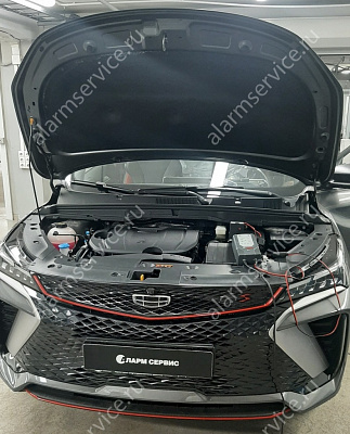 Установка сигнализации на Geely Coolray